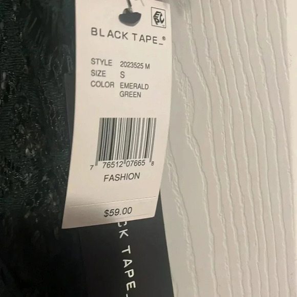 Black Tape hunter green Lace top - Size Small - Picture 4 of 7